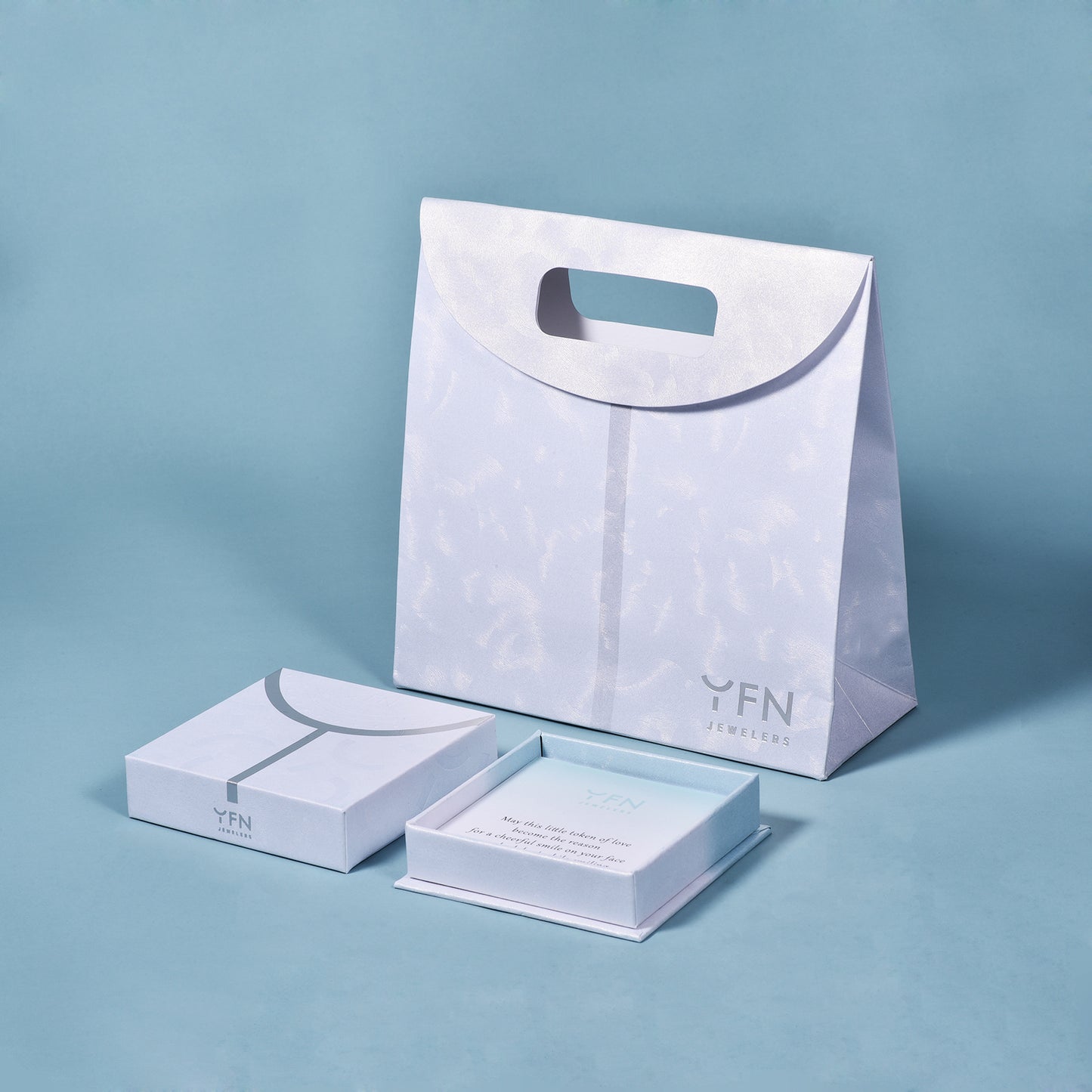 Elegant Sterling Silver Ring Holder Necklace